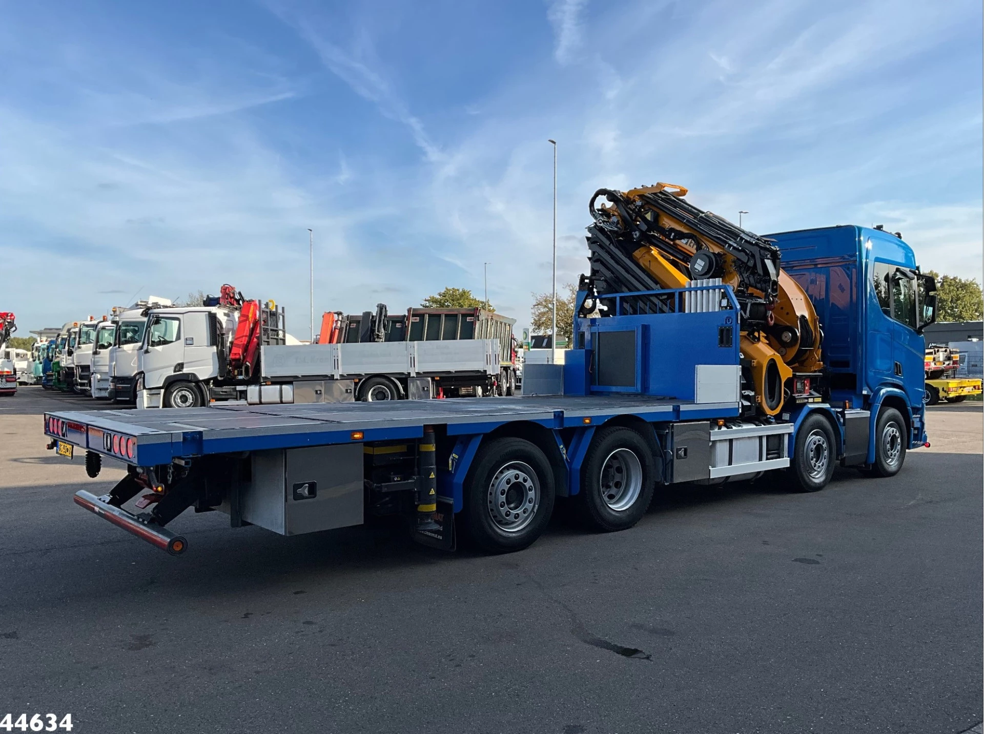 Scania R 2023 - 540 Euro 6 Effer 100 Tonmeter laadkraan + Fly-Jib Just 39.720 km! afbeelding 4