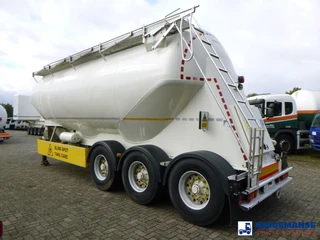 Feldbinder Powder tank alu 40 m3 + engine/compressor 2015 изображение 3 миниатюра