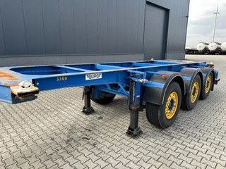 Burg N/A 2003 - 20FT/3-axles / empty weight: 3.290kg / SAF DISC / ADR (EXII, EXII, FL, OX, AT) / LIFTAXLE / NL-Chassis bild 9
