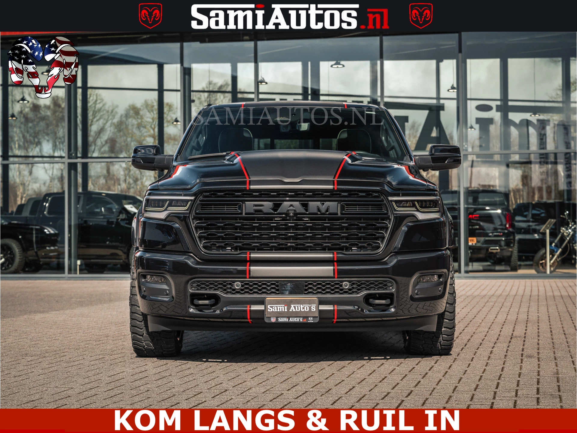 Dodge Ram Pick-Up 2024 - HULK Pack | Limited Night H.O 540HP 706Nm | Massage + Full Option | De Meest Luxe en Volle in zijn Klasse | Hulk Pack is meer prijs | Bild 29
