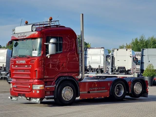 Scania R620-V8 2010 - Lowroof 6x2*4 - Custom exterior - PTO/Hydraulic - Full air - Steering axle rear afbeelding 3 miniatuur