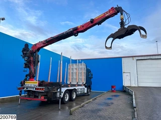 DAF N/A 2018 - XF 530 6x4, Wood transport, Retarder, Loglift ET450 image 9