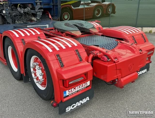 Scania R 2023 - R560 SUPER FULL OPTIONS PTO + HYDRAULICS SPECIAL SHOW TRUCK ONLY 266.000 KM BELGIUM-TRUCK obrazek 22