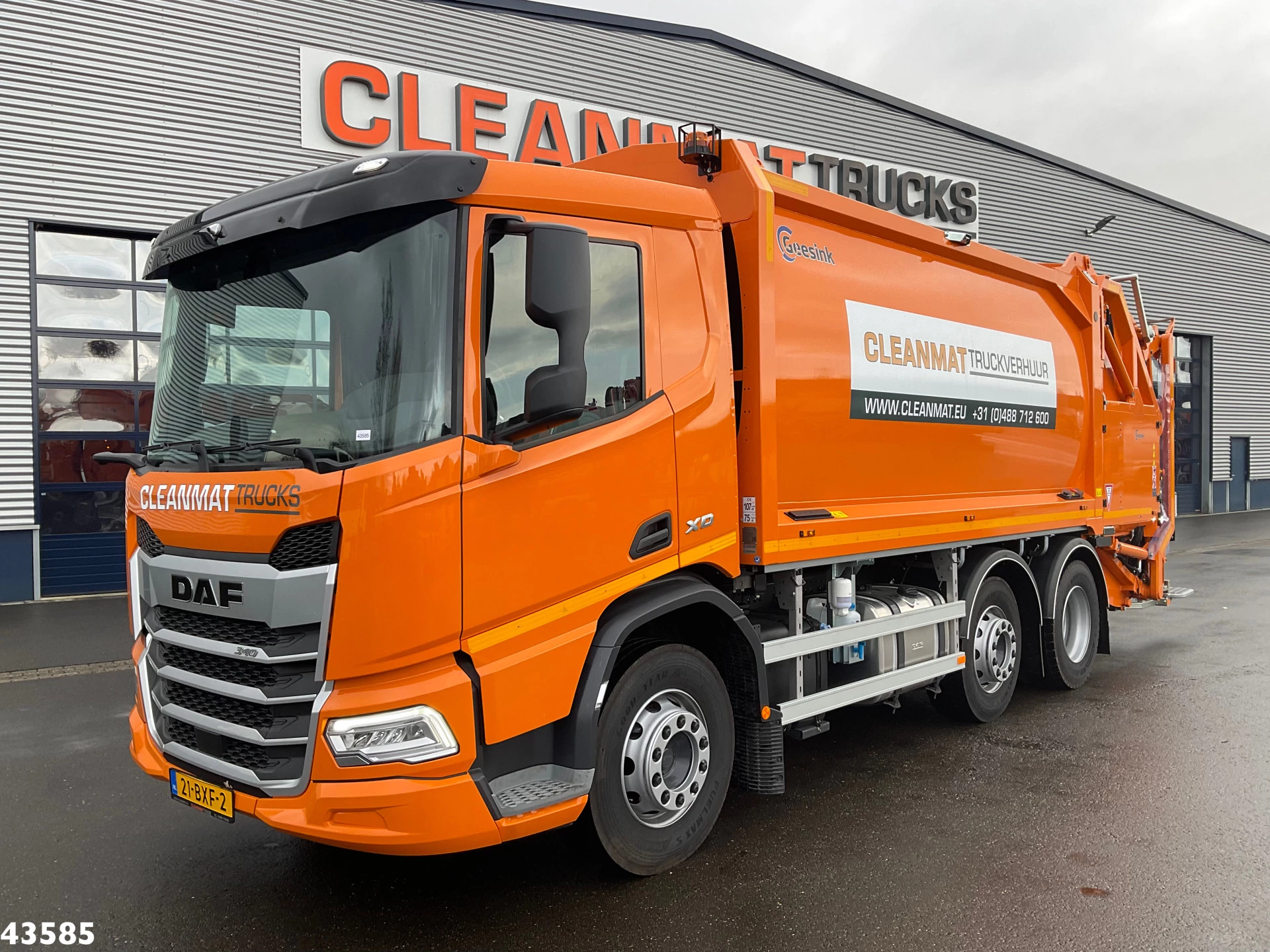 DAF FAG XD 340 Geesink GPM IV 20m³ GEC Welvaarts weighing system 2024 obrázek 2