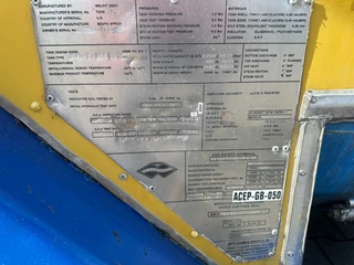 Welfit Oddy N/A 1997 - 20FT ISO, 23.820L / 1-COMP.  / IMO 1 / valid 5Y/CSC-inspection till 09/2028 imagem 21