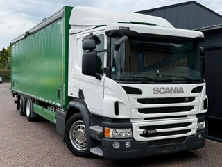 Scania P 2015 - P320 Schuifzeil 735x245x215 Steering Axle Navi Cam Euro 6 te koop