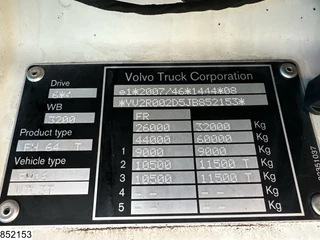 Volvo FH 2018 - FH16 650 6x4, EURO 6, Retarder, Hydraulic, Standairco imagen 13