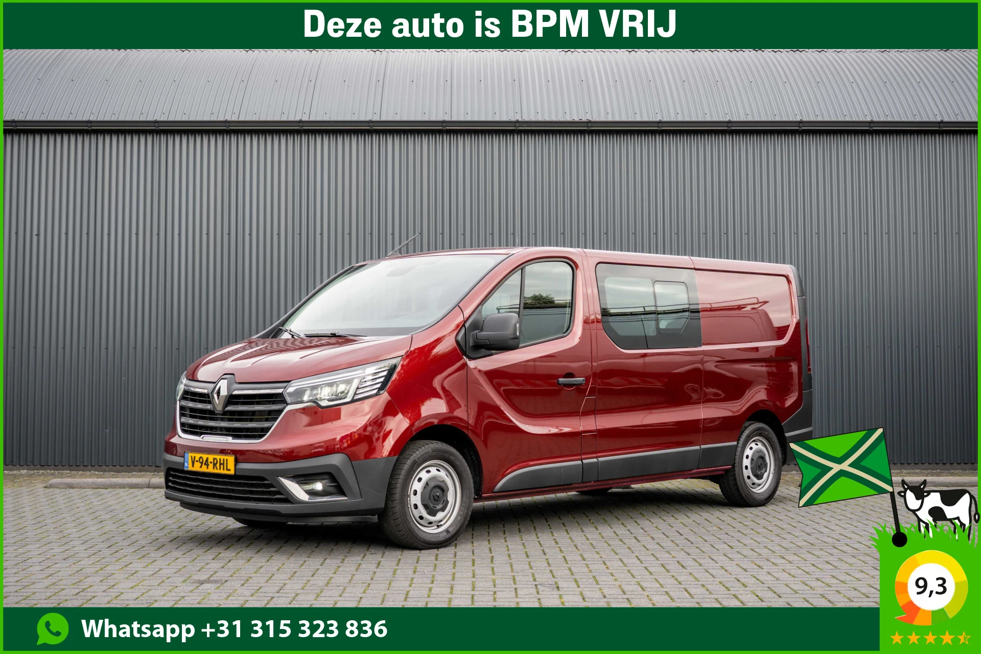 Renault Trafic 2023 - 2.0 dCi 150 L2H1 | Automaat | 5-Zits | 150 PK | Camera | Cruise | Navi | Airco afbeelding 1
