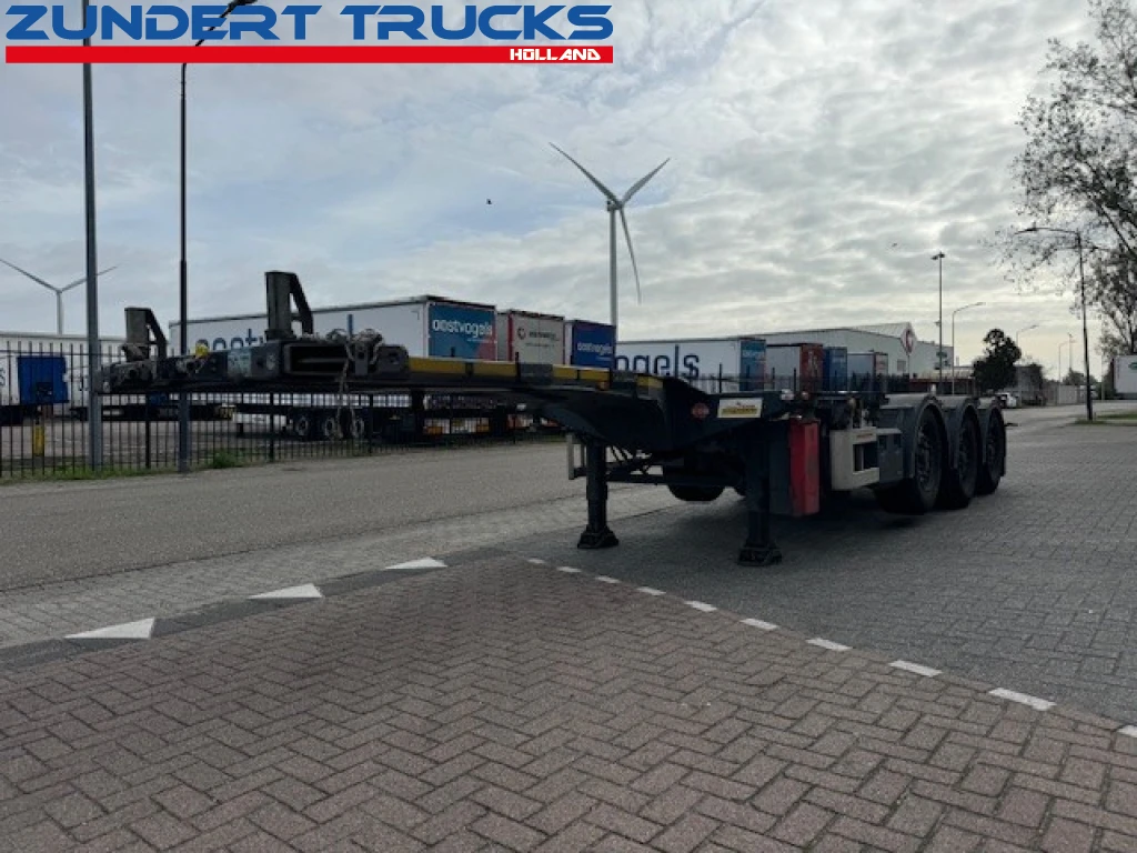 Kaessbohrer 2024 - 3 AS CONTAINERCHASSIS, MULTI FUNCTIONAL ALL CONNECTIONS, LIXT AXLE zdjęcie 1