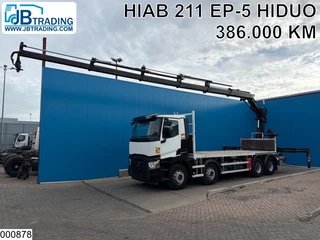 Renault N/A 2015 - C 430 8x4, EURO 6, Hiab, PTO te koop