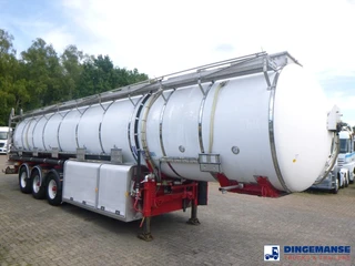 Van Hool Chemical tank inox L4BH 37.9 m3 / 7 comp 1999 afbeelding 2 miniatuur
