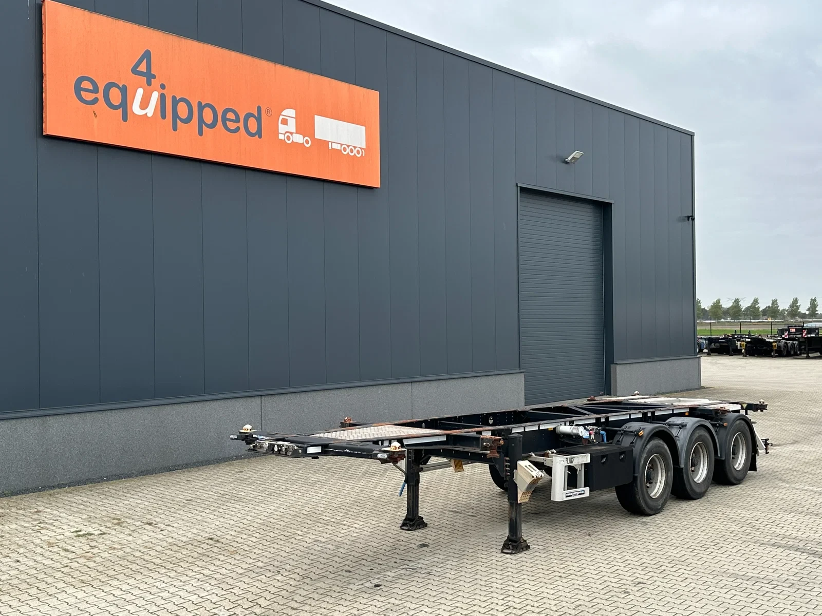 LAG 2015 - 20FT/30FT ADR Chassis / liftaxle / BPW DRUM / ADR (EXII, EXIII, FL, AT) / NL-Chassis image 1