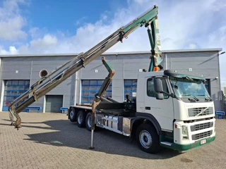Volvo FM13-400 2007 - / 8X4 / AJK HOOK 25TON / CRANE HMF 1560 K3 / ROTATOR / LIFT+LENKACHSE / AIRCO / MANUAL / EURO-4 / 2007 bild 2