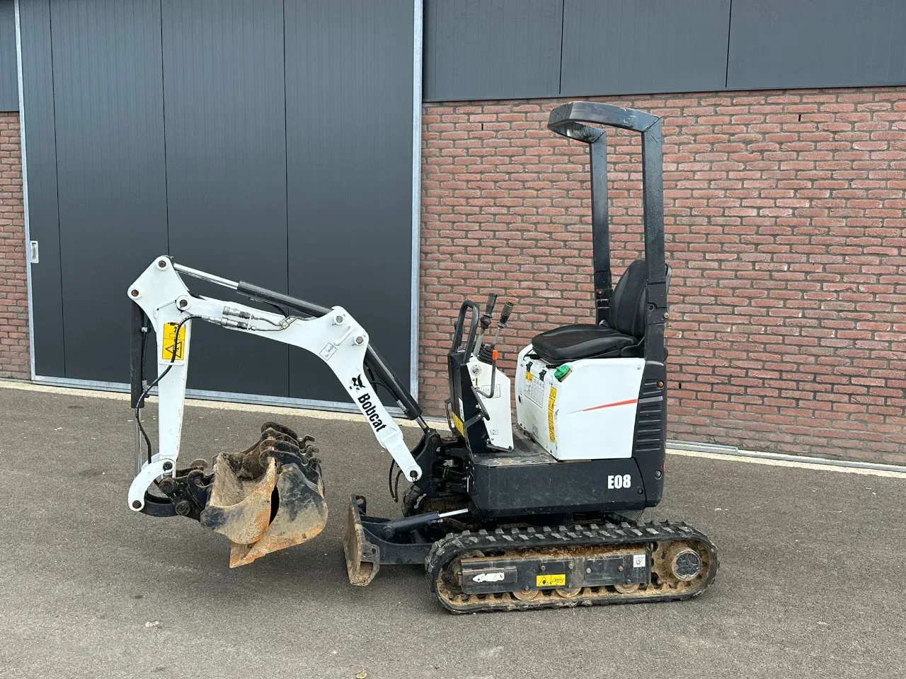 Bobcat 2008 - E08 minikraan afbeelding 6