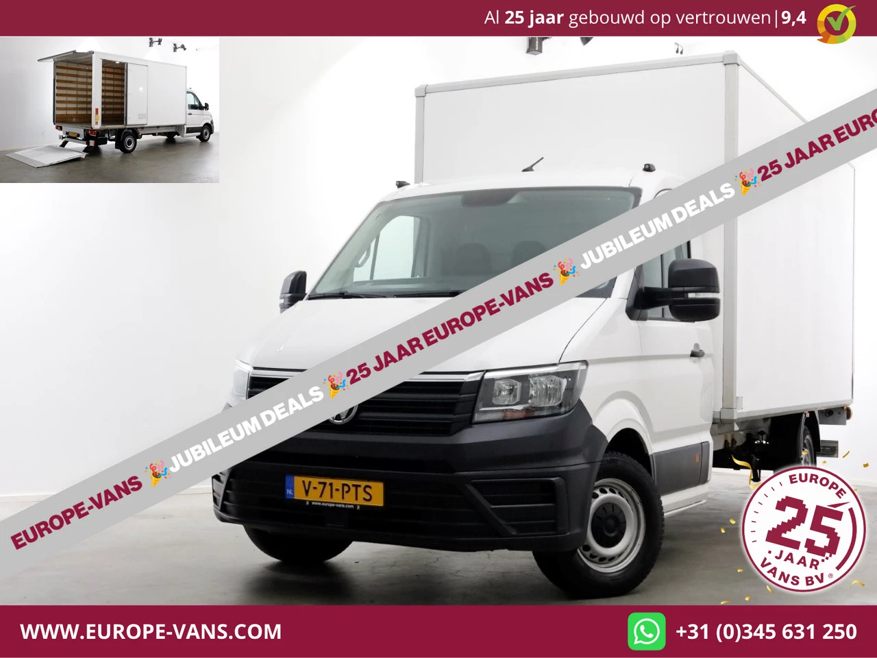 Volkswagen Crafter 2021 - 35 2.0 TDI 140pk Bakwagen met laadklep en zijdeur 12-2021 Bild 1