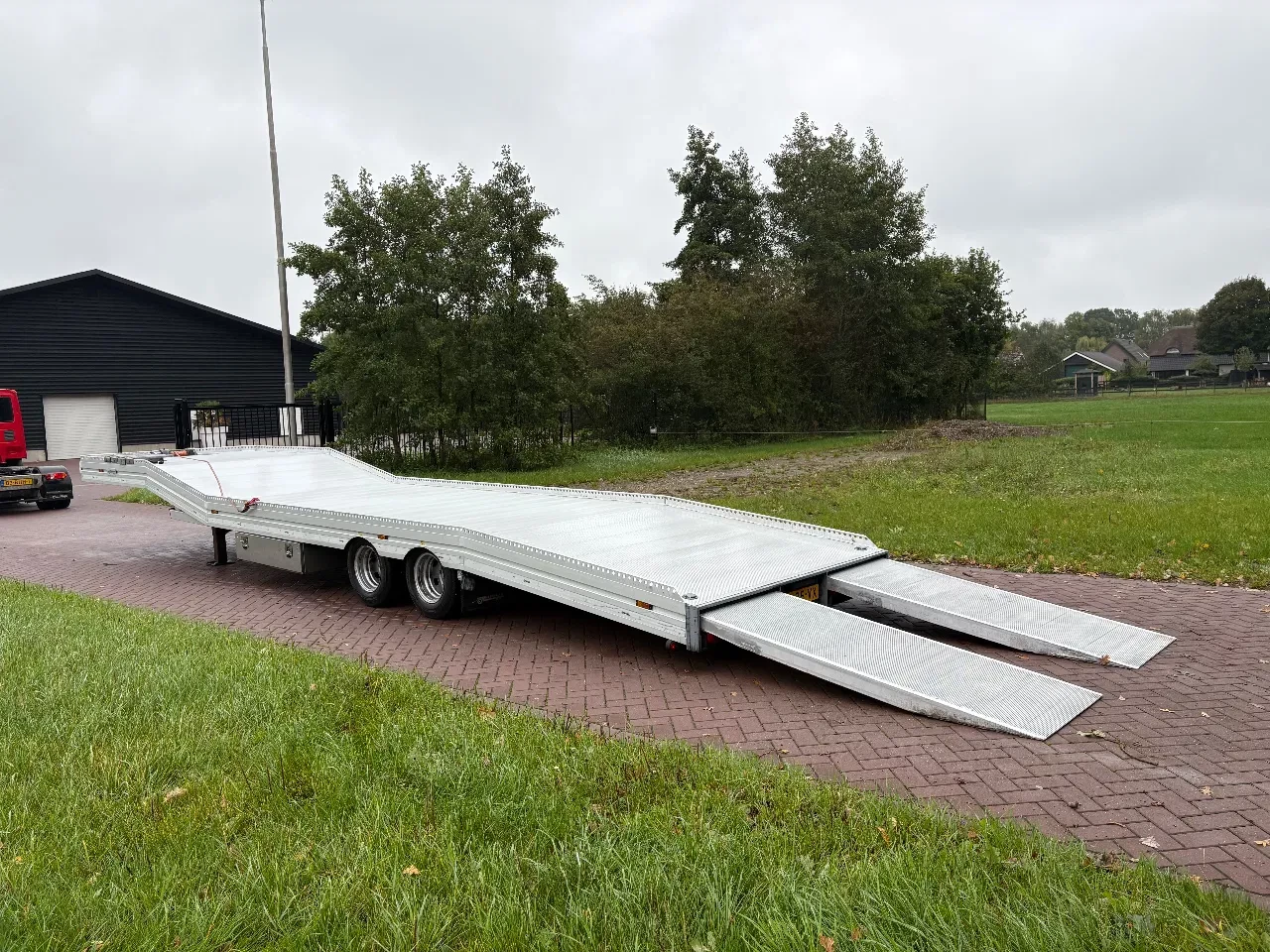 Veldhuizen 2019 - Be oplegger ambulance auto transporter 10 TON obrázek 7