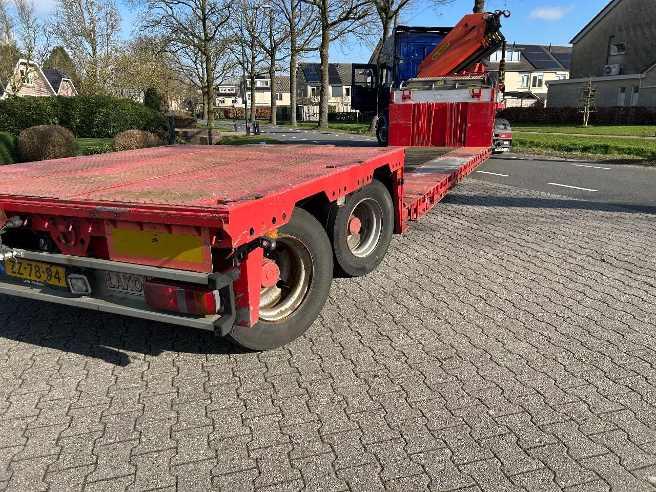 Lako 2007 - | SPECIAL TRAILER | PALFINGER 42502 | FULL STEERING | 14050 MM BED | obrázek 16