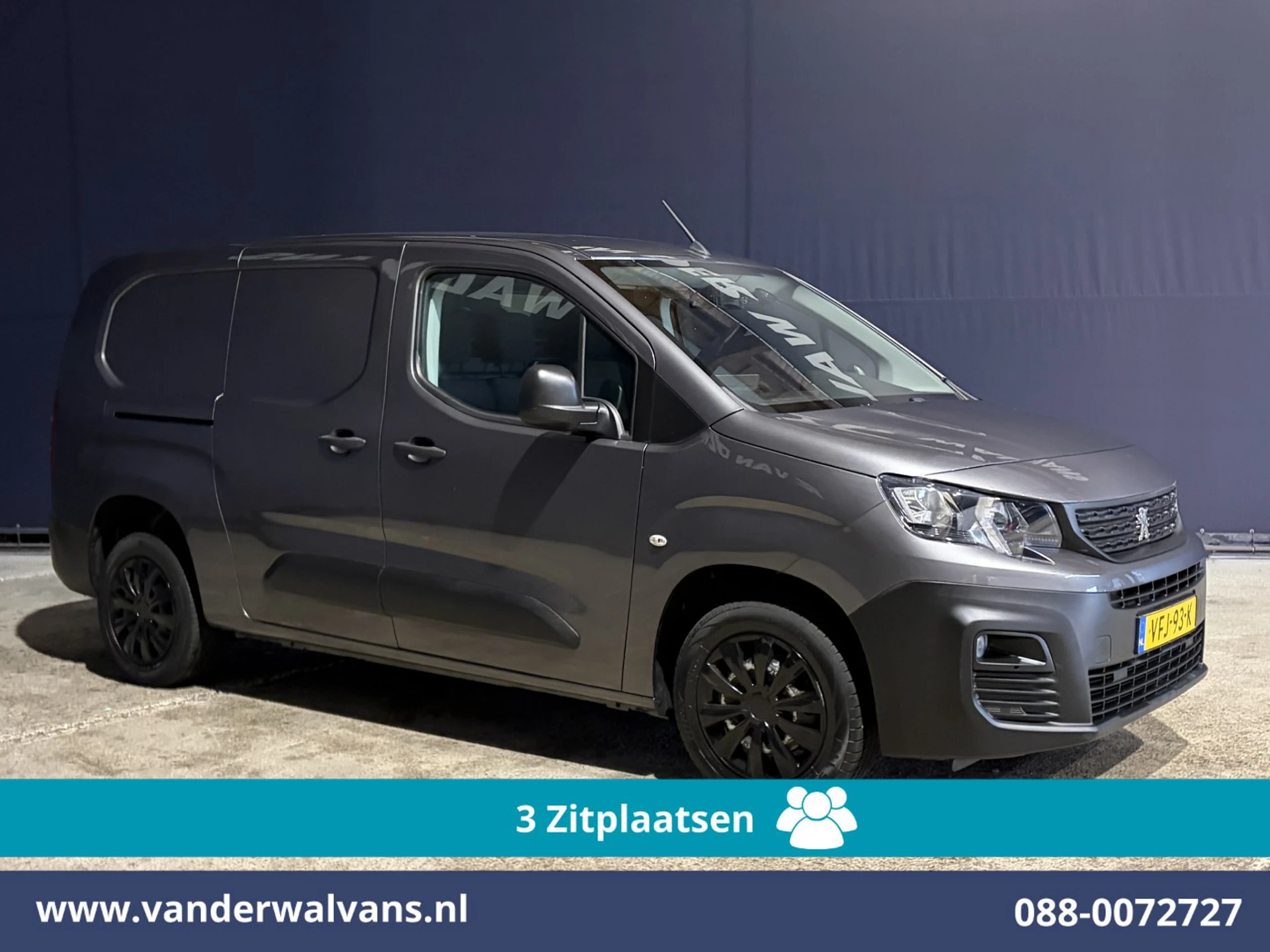 Peugeot Partner 2020 - 1.5 BlueHDI 102pk L2H1 Euro6 Airco | 3-Zits | Apple Carplay | Camera | Cruisecontrol | Trekhaak zdjęcie 8