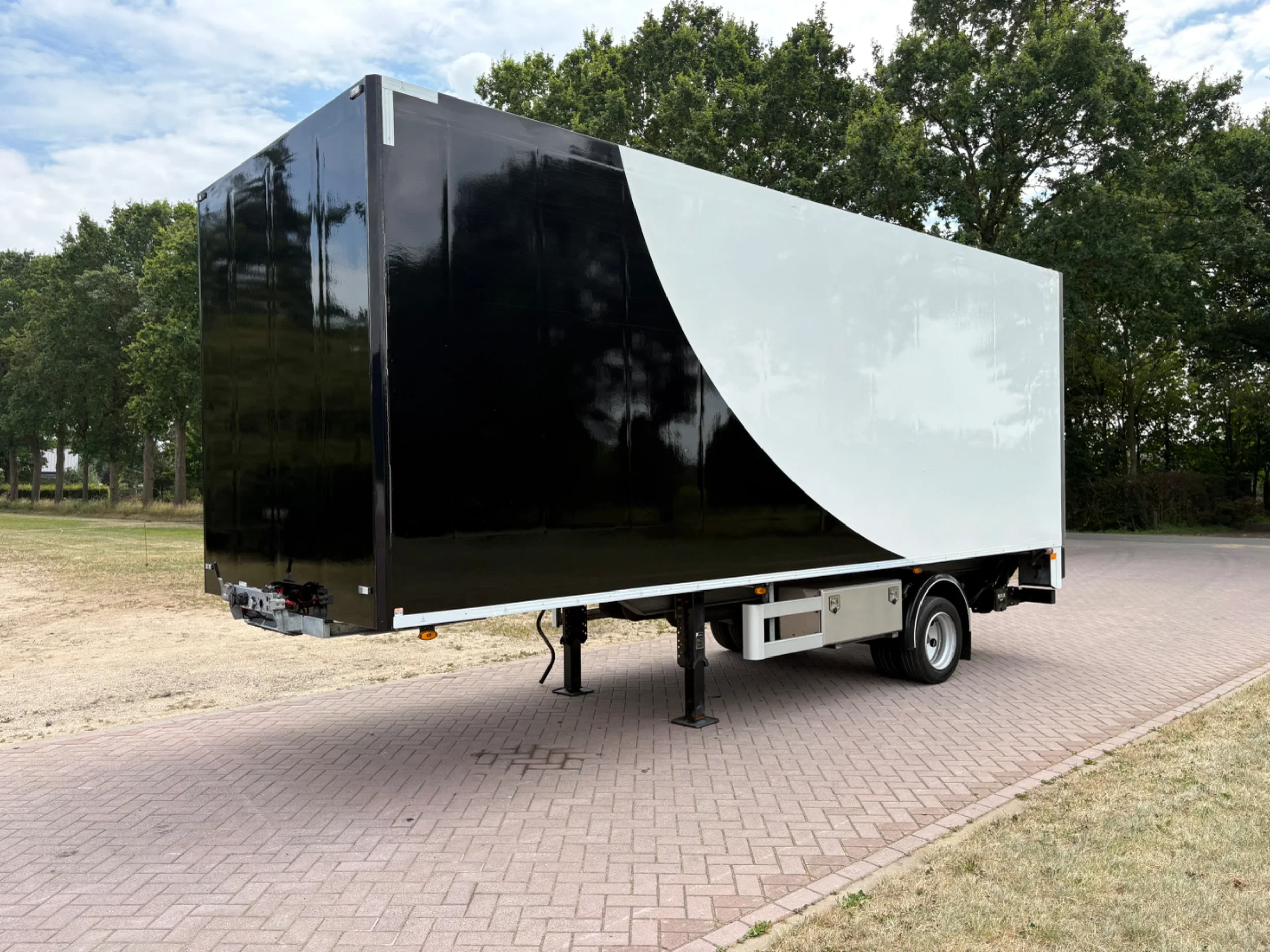 VAN OPL 7000 2019 - Be oplegger 7 TON met laadklep 2000 kg afbeelding 6