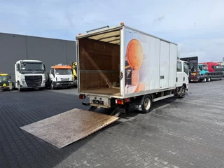 Isuzu N-Serie 2010 - 4x2 / Dubbele cabine / Bakwagen / Dhollandia Laadklep 1500kg image 4