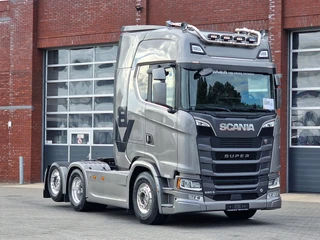 Scania S 2023 - 660S V8 NGS Highline 6x2 - Retarder - Full air - Leather - Led - Alloy wheels te koop