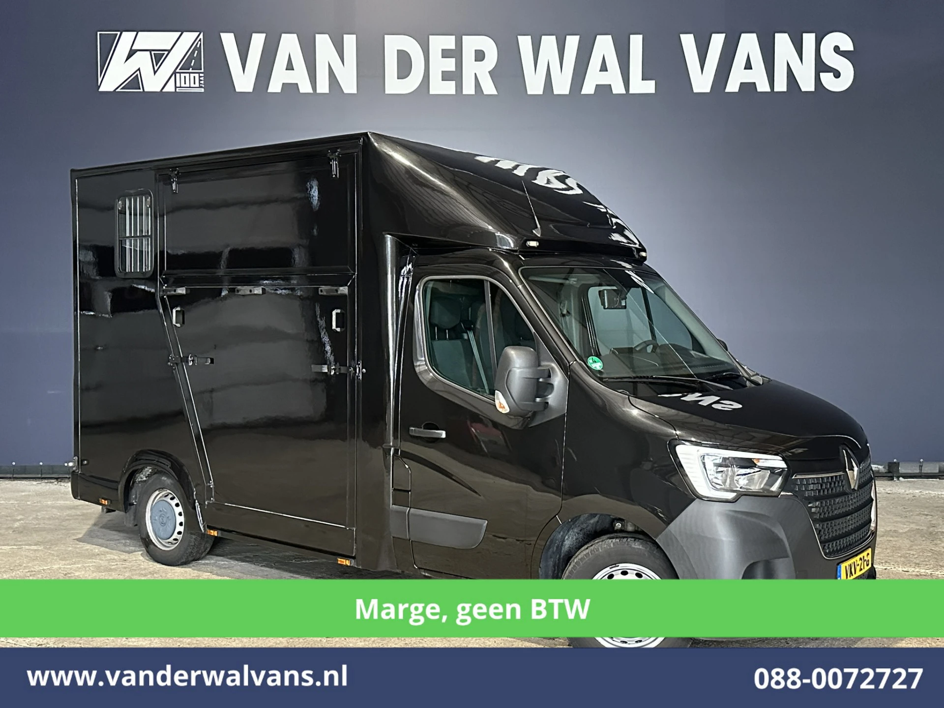 Renault Master 2021 - 2.3 dCi 150pk **MARGE, geen BTW** L2H1 Paardenwagen Euro6 Airco | Camera | Cruisecontrol | Trekhaak afbeelding 1