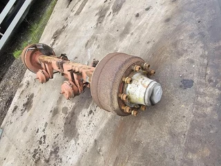 Fruehauf TRAILER AXLE SINGLE TIRE STEEL SUSP 1990 - N/A immagine 2