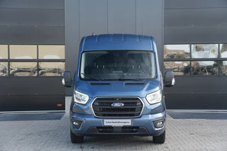 Ford Transit 2021 - 350 2.0 TDCI L3H2 Limited DC 185pk 5 Zits - 2x Schuif - Trekhaak - Cruise - Camera - Bi Xenon - Carplay/Android - Rijklaar afbeelding 2 miniatuur
