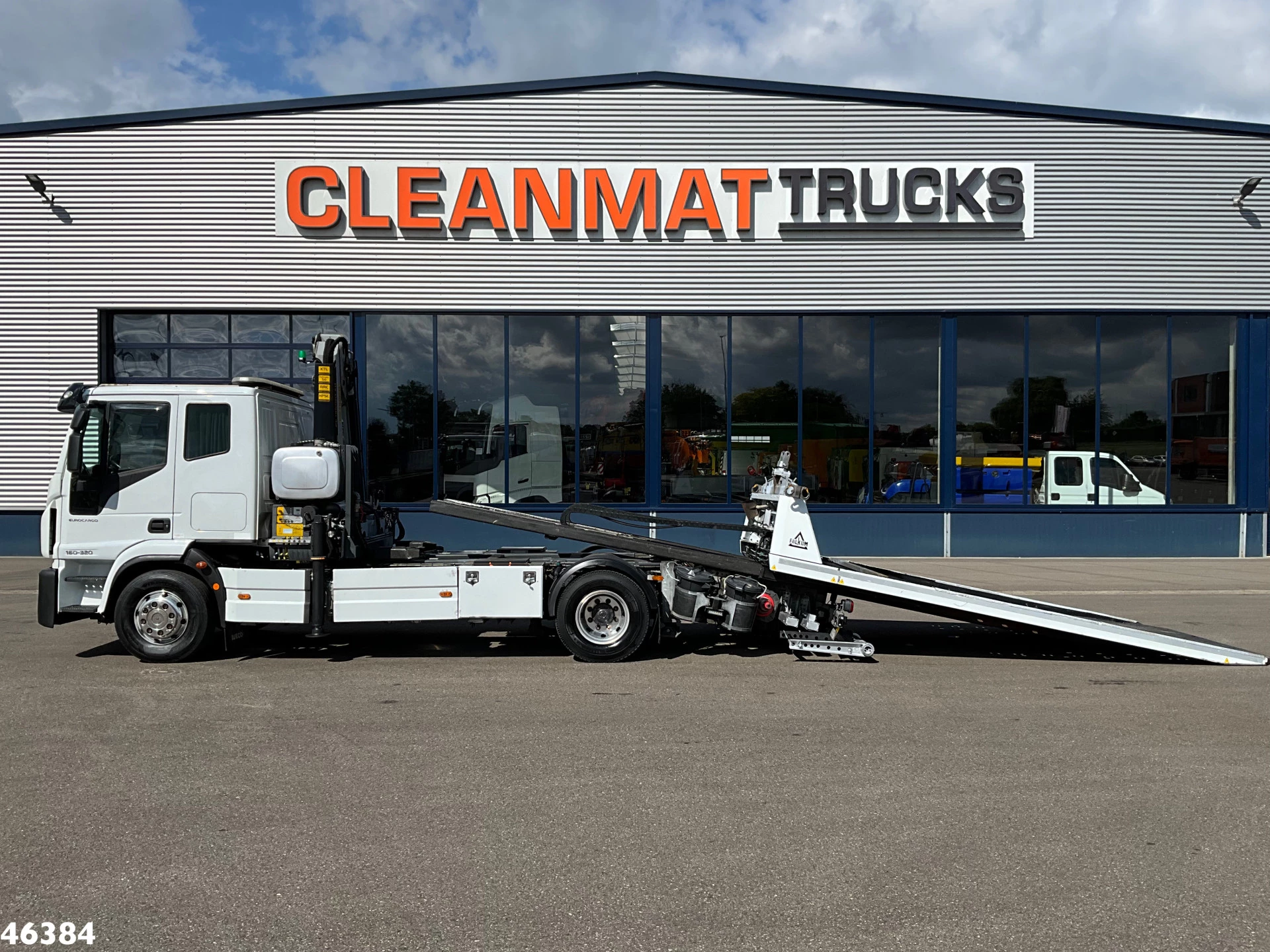 Iveco Eurocargo 2019 - ML160E32 Euro 6 Falkom Abschlepp + Palfinger 19 Tonmeter laadkraan Bild 9