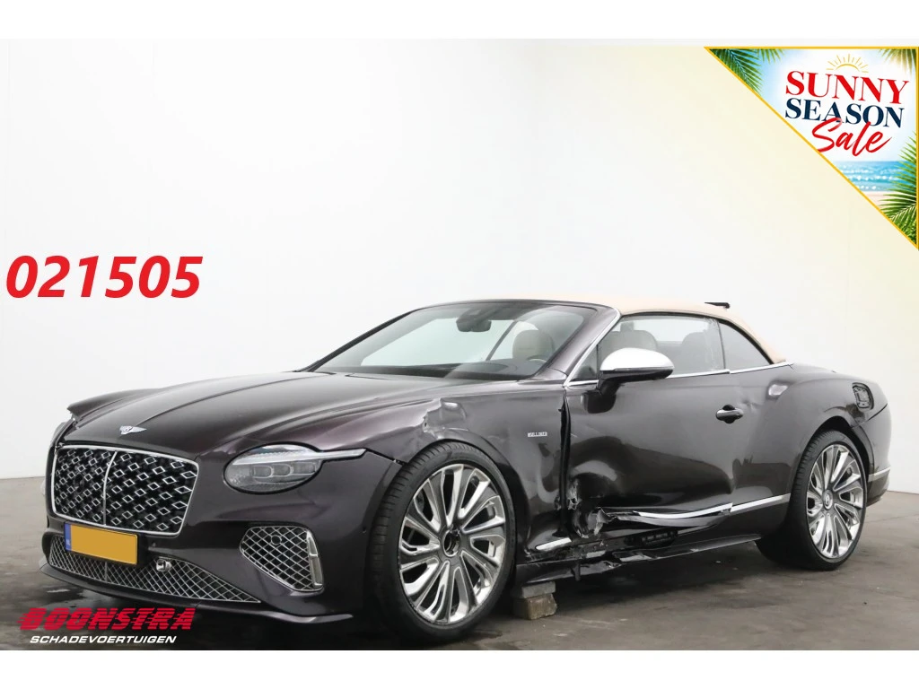 Bentley Continental GT 2025 - GTC 4.0 V8 Hybrid Mulliner Ceramic HUD ACC Memory 360° 4.606 km afbeelding 1