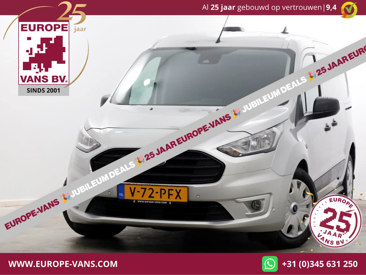 Ford Transit Connect 2024 - 1.5 EcoBlue 100pk Automaat L2 Trend ACC/Camera/3Pers./2x Schuifdeur 01-2024 obrázek 1