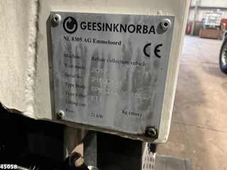 Ginaf C 3128 NF Euro 6 Hiab 21 Tonmeter laadkraan Just 106.936 Km! 2017 - N/A afbeelding 26