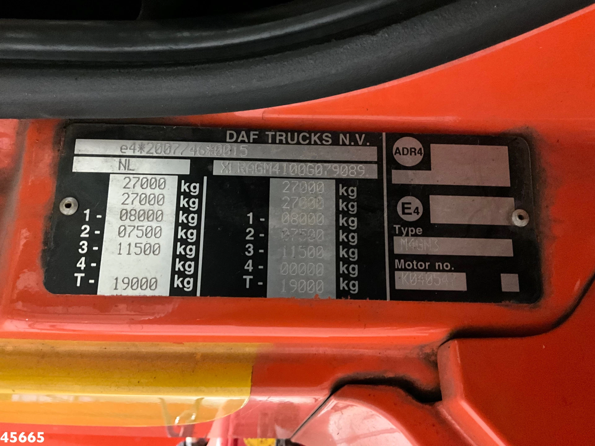 DAF FAG CF 290 Euro 6 Geesink 20m³ 2016 Bild 22