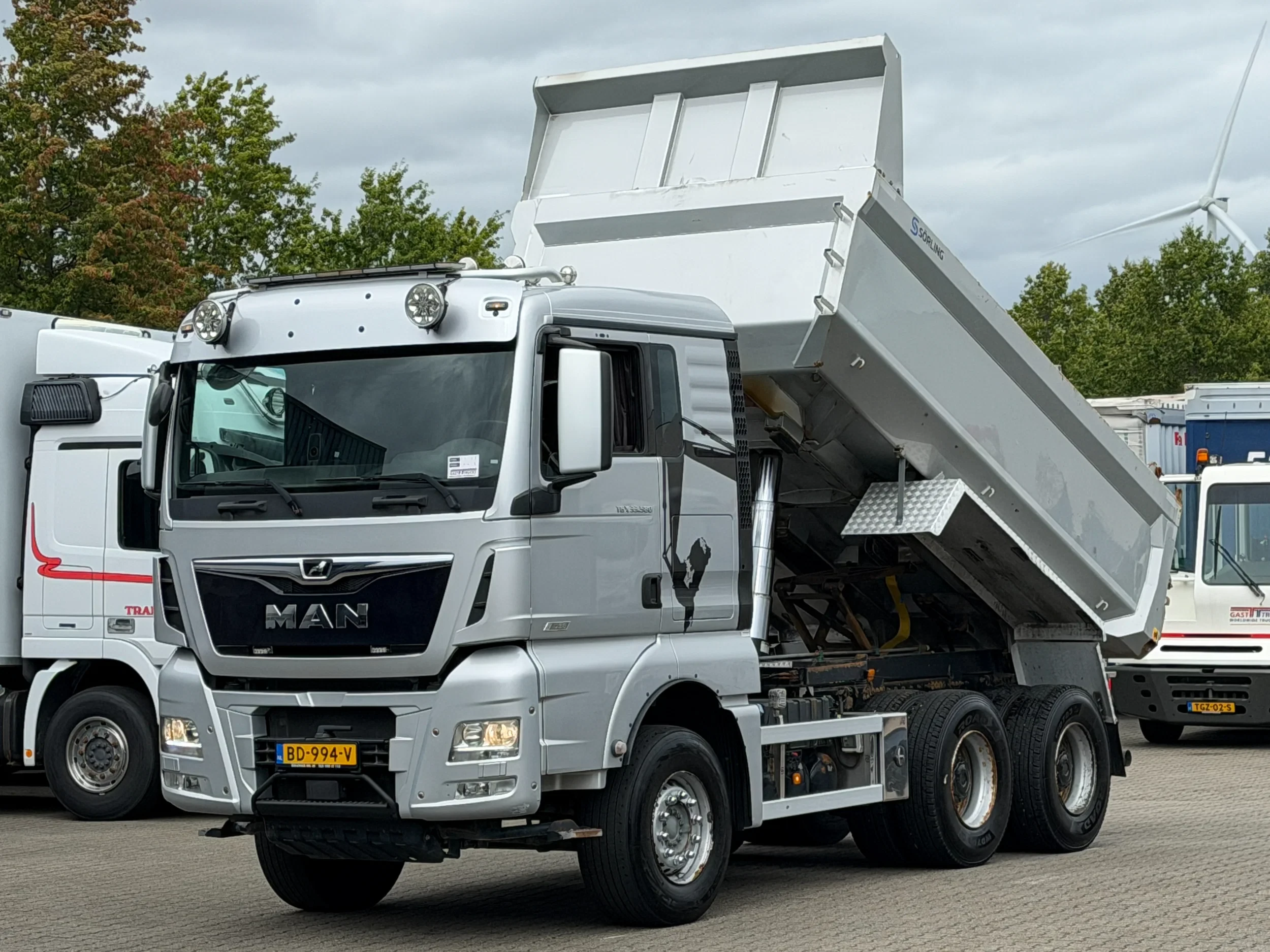 MAN TGX 2019 - 33.580 6x4 Kipper Intarder Full Steel *Only 150 Tkm* Big Axle Euro 6 afbeelding 1