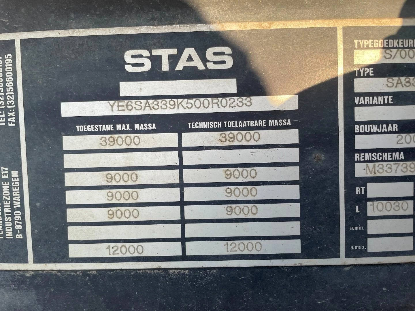 Stas SA339k 2005 afbeelding 9