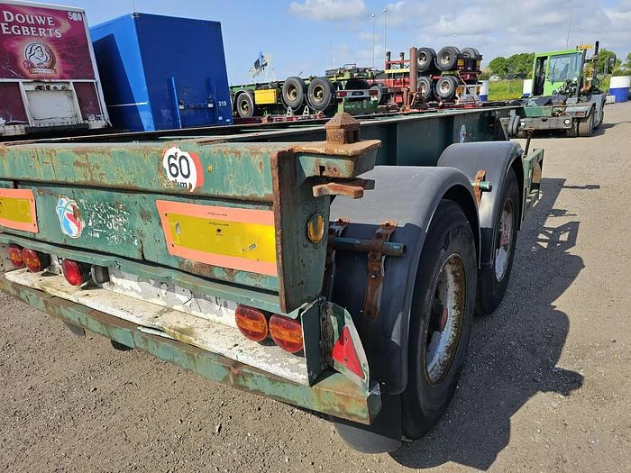 FLANDRIA 2 AXLE 20 FT CHASSIS STEEL SUSPENSION ROR DRUM 1996 image 32
