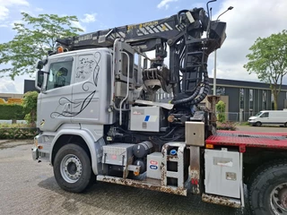 Scania R 2016 - R580 V8 / LOGGING TRUCK / 6X4 / RETARDER / 2XBIG AXLE / PALFINGER EPSILON S270L83 / 20METER / 431534 KM / DIEBOLT 3AXLE TRAILER / AUTOMATIC / EURO-6 / 2016 imagem 21
