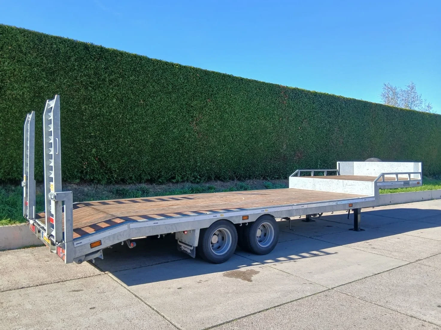Veldhuizen 2024 - 10,0-tons Semi-dieplader oplegger 6,0 m. afbeelding 1