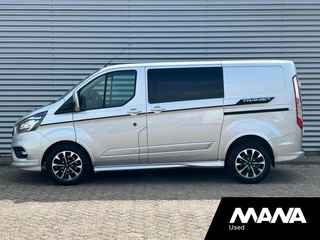 Ford Transit Custom 2019 - 310 2.0 TDCI L1H1 Sport DC Automaat LM velgen Camera Cruise Airco Dubbele schuifdeur afbeelding 2 miniatuur