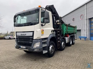 DAF CF410 2014 - / 8X4 / BIG AXLE / FULL-STEEL /2 SIDE TIPPER/ ONLY:363247 KM  / AUTOMATIC / EURO-6 / 2014 te koop