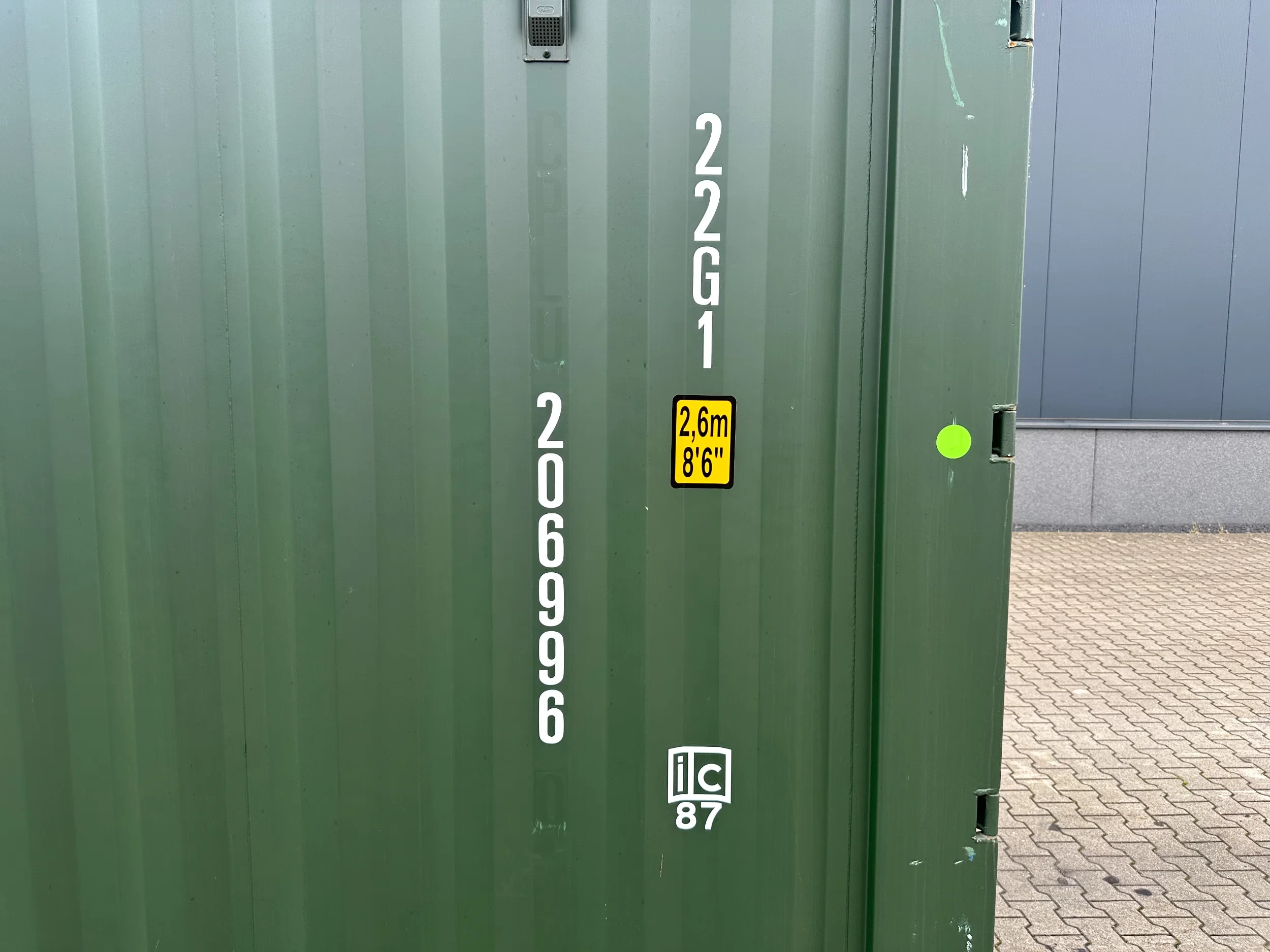 YANGZHOU 2026 - NEW (ONE-WAY) 20FT ISO DV 8'6" STANDARD container obrázek 14
