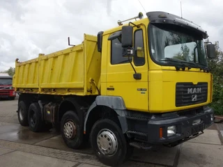 MAN 35.414 2000 - 8X4 MEILLERKIPPER,MANUAL FEULPOMP,INTARDER te koop