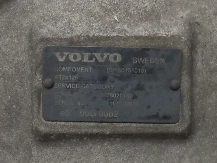 Volvo - 60151016 Versnellingsbak AT2412F Volvo imagem 3