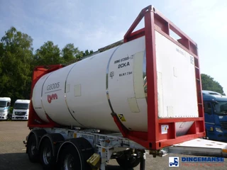 M1 Engineering Food tank container inox 20 ft / 25 m3 / 1 comp 1997 obrázek 2 náhled