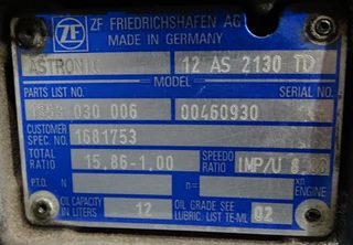 DAF N/A 2007 - ZF12AS 2130 TD image 2