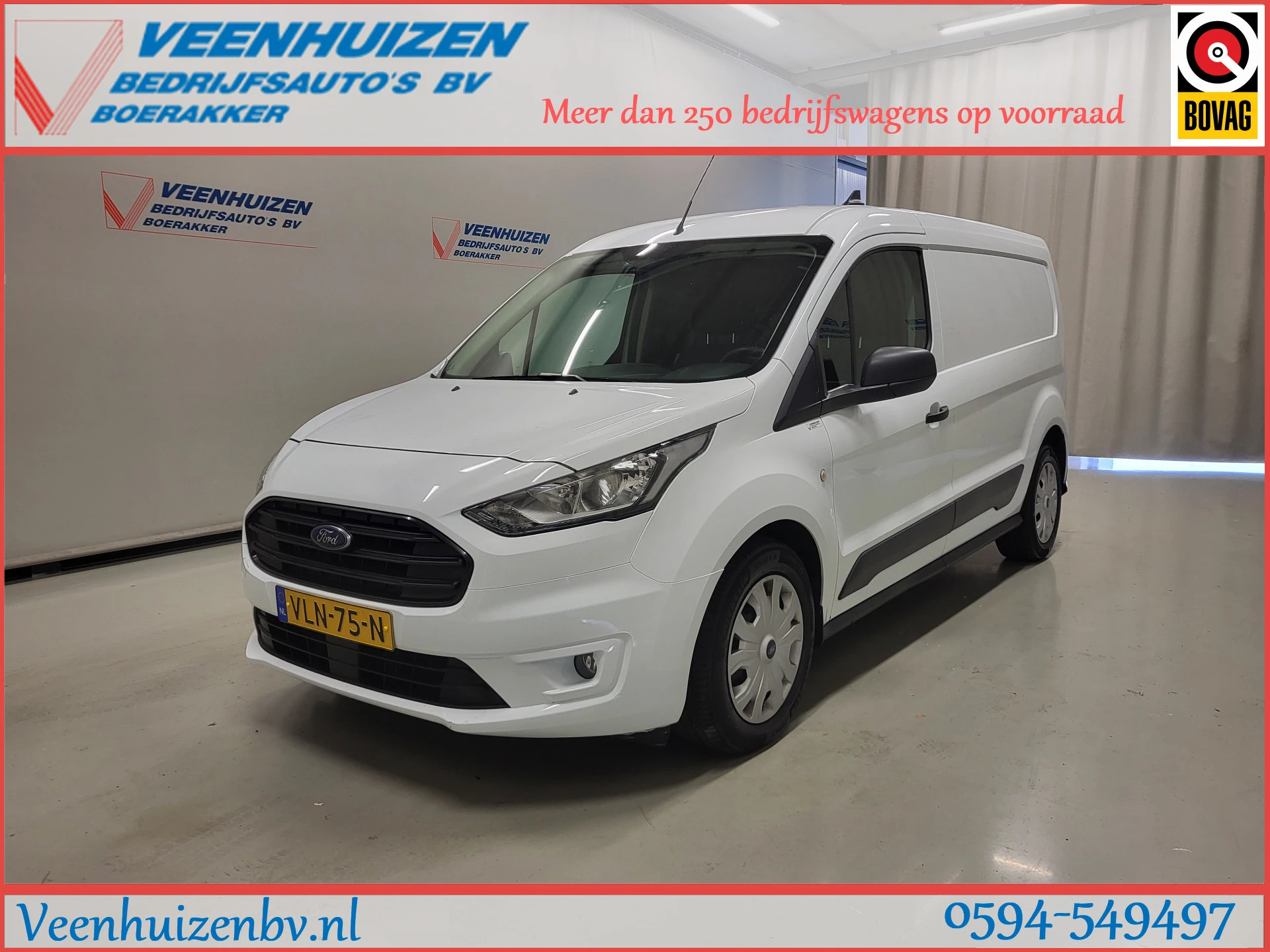 Ford Transit Connect 2021 - 1.5EcoBlue 100pk L2/H1 Euro 6! imagem 1