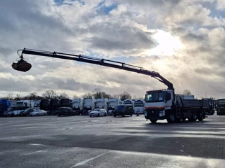 Renault C 2022 - 440 - 6x2*4 - HIAB X Pro 232 Crane - Meiler 3 seite kipper/Tipper - Retarder - Steering axle imagem 41