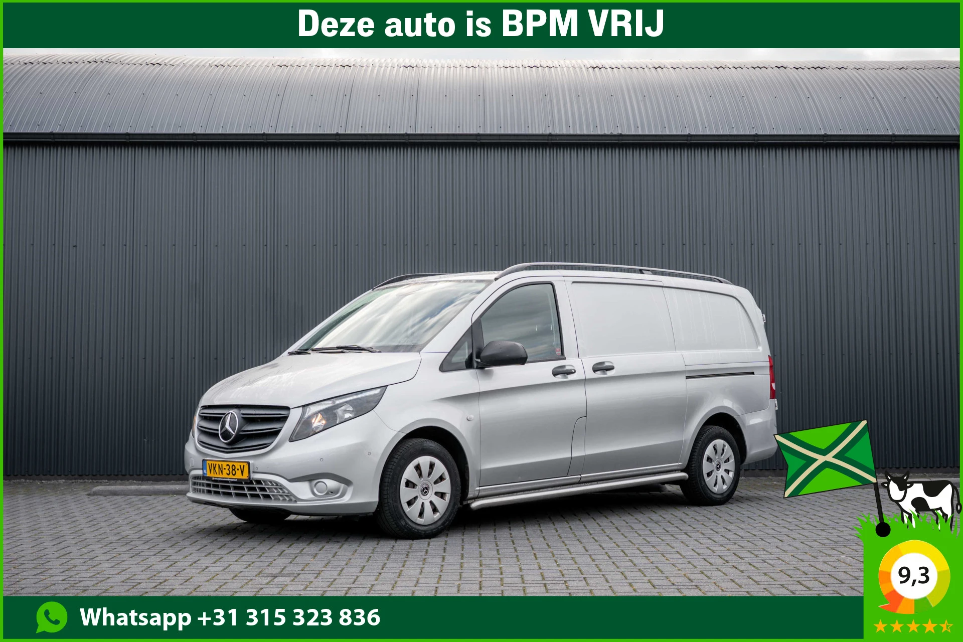Mercedes-Benz Vito 2021 - 114 CDI L2H1 | 140PK | Automaat | Camera | Cruise | 1e Eigenaar | PDC | Zijschuifdeur L+R | Climatronic | Trekhaak afbeelding 1