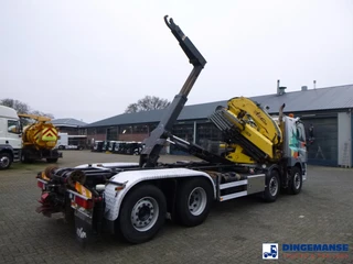 DAF CF 85.410 8x2 Hyva container hook + crane 2011 zdjęcie 3 miniatura