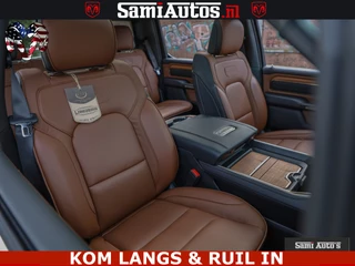 Dodge Ram Pick-Up 2024 - LONGHORN ® EDITION | NEW SADDLE LEATHER | VIRTUAL | HEAD | PANODAK | LUCHTVERING | BOM VOL | DC | 5,7L V8 HEMI 402 PK | image 46